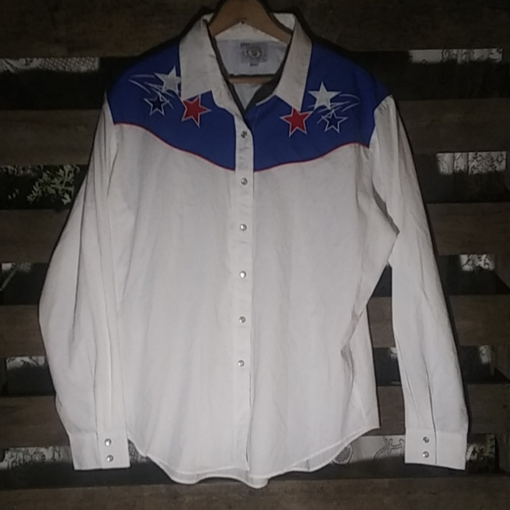 Vintage Western Style Button down